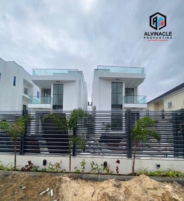 Lovely 5 Bed Duplex in a Gated Estate, Chevron, Lekki, Lagos, Detached Duplex for Sale