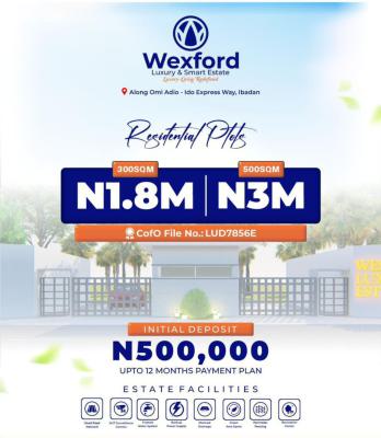 Mixed Use Land, Wexford Estate, Along Omi Adio-ido Express, Ibadan, Oyo, Mixed-use Land for Sale
