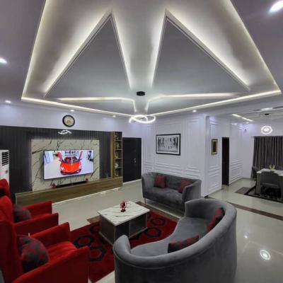 Fully Furnished 3 Bed Apartwith 24/7 Light,good Water,good Road Access, Ikate, Lekki, Lagos, Flat / Apartment for Rent