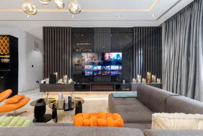 Alexa Enabled 2 Bedroom Apartment, Ikate, Lekki, Lagos, Flat / Apartment Short Let
