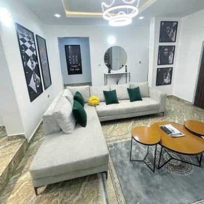 Gorgeous 2 Bedroom Apartment in a Serene Environment, Ken Nnamani Crescent, Wuye, Abuja, Flat / Apartment Short Let