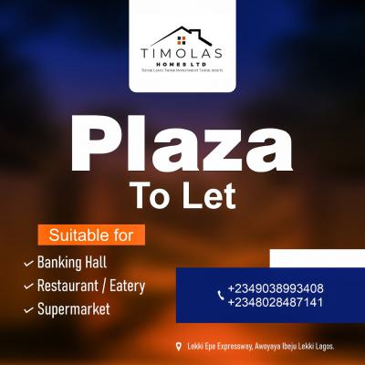 Plaza Complet, Lekki Epe Expressway Awoyaya Ibeju Lekki Lagos, Awoyaya, Ibeju Lekki, Lagos, Plaza / Complex / Mall for Rent
