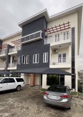Solidly Built 4 Bedroom Terraced Duplex with an Attached Bq, Guzape District, Abuja, Terraced Duplex for Sale