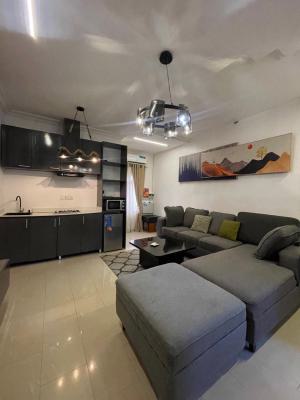 Premium Fully Furnished & Serviced Miniflat, Off Admiralty Way, Lekki Phase 1, Lekki, Lagos, Mini Flat (room and Parlour) for Rent