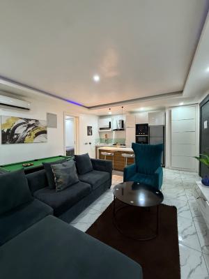 Cheap Luxury 2 Bedroom with Snooker and Ps4, Kunsula Road, Ikate, Lekki, Lagos, Flat / Apartment Short Let