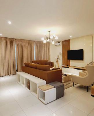 Luxury Furnished 4-bedroom Duplex with Bq -- Move-in Ready, Ikate, Lekki, Lagos, Terraced Duplex for Sale