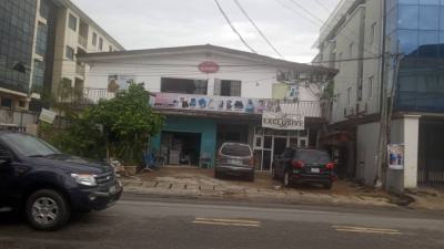 a Solid Storey Building of 1floor and  Bq Sitting on Plot of Land, Ilupeju Close to Obanikoro Lagos, Palmgrove, Ilupeju, Lagos, Detached Duplex for Sale