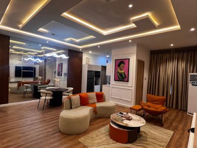 Premium 1 Bedroom with Rooftop Pool, Tokunboh Omisore Street, Lekki Phase 1, Lekki, Lagos, Mini Flat (room and Parlour) Short Let