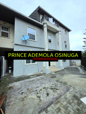 Self Serviced Semi Detached 4 Bedroom House+ Bq, Banana Island Estate, Banana Island, Ikoyi, Lagos, Semi-detached Duplex for Rent