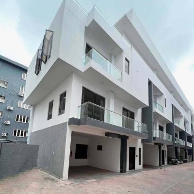 Newly Built 4 Bedrooms Terrace House with Bq, Oniru, Victoria Island (vi), Lagos, Terraced Duplex for Rent