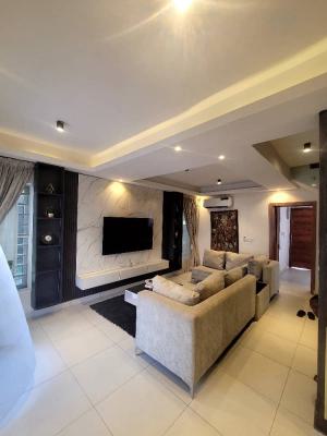 Book This Beautiful 4 Bedroom Terrace in Oniru with  *snooker Board *p, Lekki Phase 1, Lekki, Lagos, Flat / Apartment Short Let