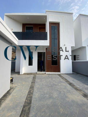 4-bedroom Fully Detached Duplex with Bq, Chevron Toll Gate, Lekki, Lagos, Detached Duplex for Sale