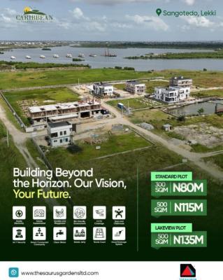 Lakeview Estate with a Jetty, Carribean Lake Estate,shoprite, Sangotedo, Ajah, Lagos, Mixed-use Land for Sale