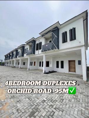 Newly Built 4 Bedroom Terrace Duplex, Well Finished House, Orchid Road, Lekki Phase 2, Lekki, Lagos, Terraced Duplex for Sale