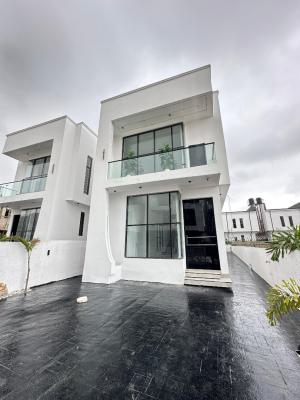 Spacious 5 Bedroom Fully Detached Duplex with Bq and Swimming Pool, Chevron, Orchid, Ikate, Lekki, Lagos, Detached Duplex for Sale