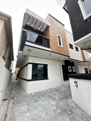 Contemporary Spacious 4 Bedroom Semi-detached Duplex with Bq, Chevron, Lekki, Lagos, Semi-detached Duplex for Sale