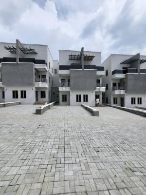 Newly Built 4 Bedroom Terrace Duplex with Bq, 2 Living Rooms, Guzape District, Abuja, Terraced Duplex for Sale