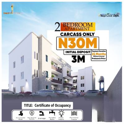 Offplan Carcass Luxury 2 Bedroom Apartment, Glory City  Abijor, Sangotedo, Ajah, Lagos, Block of Flats for Sale