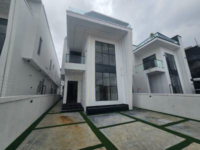 Newly Built 5 Bedrooms Fully Detached House with Bq, Behind Blenco Supermarket, Sangotedo, Ajah, Lagos, Detached Duplex for Sale