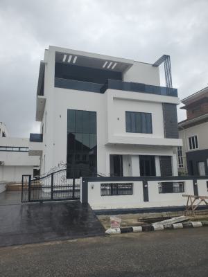 Contemporary 5 Bedroom Detached Duplex with Bq & Pool in a Secured Est, Osapa, Lekki, Lagos, Detached Duplex for Sale