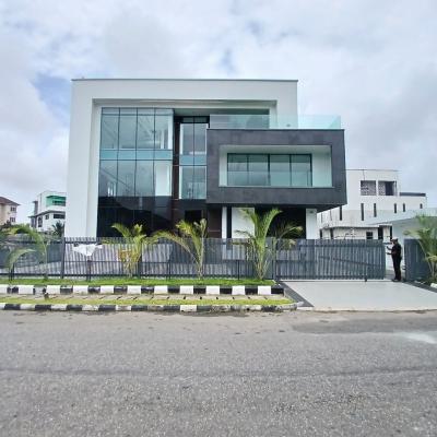 Magnificent 5 Bedroom Mansion with Elevator, Rooftop, Cinema, Pinnock Beach Estate, Osapa, Lekki, Lagos, Detached Duplex for Sale