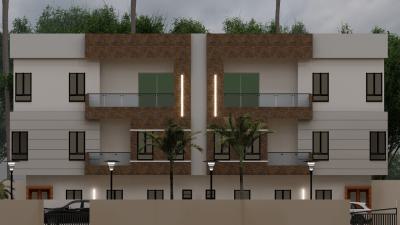 5 Bedrooms Semi Detached Duplex with a Room Bq, Off Bush Street, Maryland, Lagos, Semi-detached Duplex for Sale