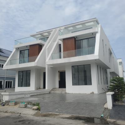Contemporary 5 Bedroom Semi Detached Duplex W/ Bq & Pool in a Secured, Ikate, Lekki, Lagos, Semi-detached Duplex for Sale
