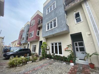 a Very Nice and Spacious 4 Bedroom Terrace with Study Room, By Nicon Town, Ikate, Lekki, Lagos, Terraced Duplex for Rent