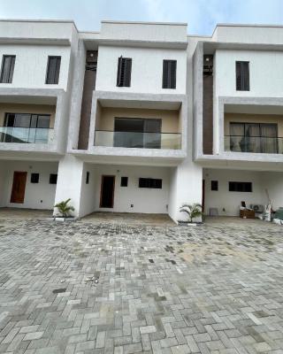 Stunning 4 Bedroom Terrace Duplex with Bq, Ikate, Ikate, Lekki, Lagos, Terraced Duplex for Sale