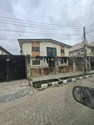 Nice Block of 4 Flats of 3 Bedrooms Each in a Serene Environment, Ago Palace, Isolo, Lagos, Block of Flats for Sale