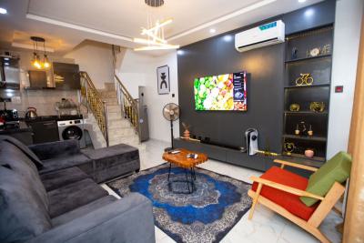 One Bedroom Semi- Detached Duplex, Ogudu, Lagos, Semi-detached Duplex Short Let