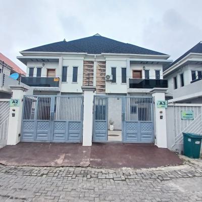 Unbeatable 4 Bedroom Semi-detached Duplex with Bq, Chevron Toll Gate, Orchid Road, Lekki, Lagos, Semi-detached Duplex for Sale