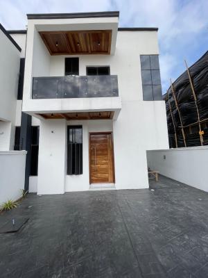 Elegant 4 Bedroom Semi Detached Duplex with Bq in Secure Estate L, Chevron, Lekki, Lagos, Semi-detached Duplex for Sale