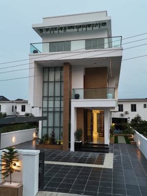 Spacious 5 Bedroom Fully Detached House with Pool, Osapa London, Lekki, Lagos, Detached Duplex for Sale