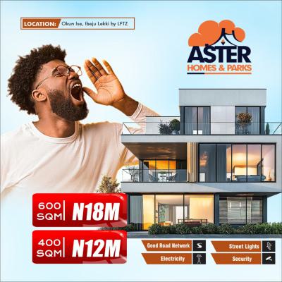 Excision Land, Aster Homes and Parks, Okun-ise, Ibeju Lekki, Lagos, Residential Land for Sale