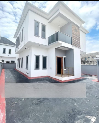 Newly Built Self Service 4bedroom Fully Detached Duplex Chevron, Chevron Toll Gate Lekki, Lekki, Lagos, Detached Duplex for Rent