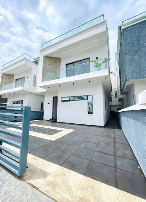 Marvelously Carved 5 Bedroom Detached Duplex with Cinema, Rooftop Terrace, Osapa, Lekki, Lagos, Detached Duplex for Sale