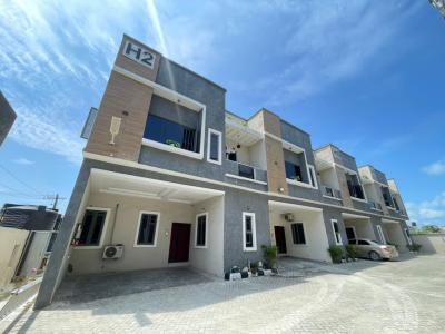 Unfurnished 4 Bedroom Duplex Terrace Very Spacious Band a Light, Orchid Road Lekki, Lekki, Lagos, Terraced Duplex for Rent