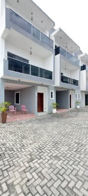 Brand New 4 Bedroom Terrace Duplex with Gym & 1bq, Ilasan, Lekki, Lagos, Terraced Duplex for Sale
