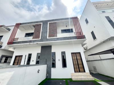 Modern 4 Bedroom Semi Detached Duplex with Bq Available, Chevron, Lekki, Lagos, Semi-detached Duplex for Rent