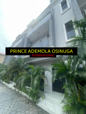 Premium 4 Bedroom Terrace House+ Bq, Ikate Elegushi Lekki, Ikate Elegushi, Lekki, Lagos, Terraced Duplex for Rent