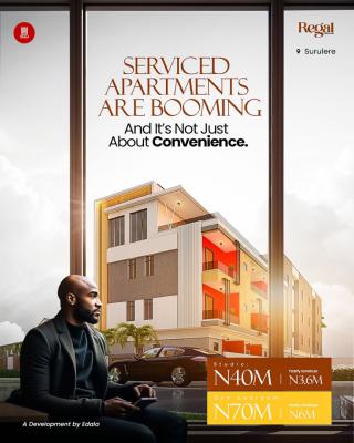 Regal Apartments  Is an Offplan Serviced Apartment That Promises, Surulere, Surulere, Lagos, Block of Flats for Sale