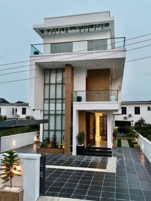 Contemporary Automated Duplex with Rooftop Terrace, Cinema, Gym & Pool, Located in a Serene, Secured and Beautiful Estate, Osapa, Lekki, Lagos, Detached Duplex for Sale