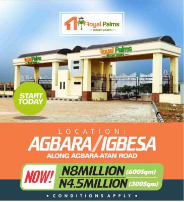 Mixed Use Land, *royal Palm Estate*agbara-igbesa ,along Agbara Atan Road *, Ado-odo/ota, Ogun, Mixed-use Land for Sale