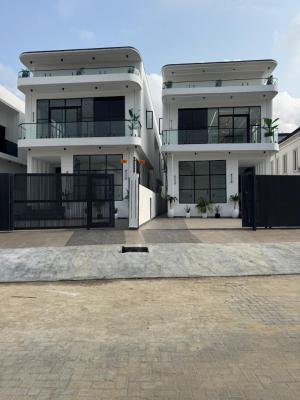 Unique 5 Bedroom Fully Detached Duplex with a Pool in a Secure Estate, Chevron, Lekki, Lagos, Detached Duplex for Sale