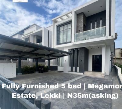 Luxury Furnished 5 Bedroom Detached Duplex with Pool, Lekky County By Chevron Lekki Lagos, Ikota, Lekki, Lagos, Detached Duplex for Rent