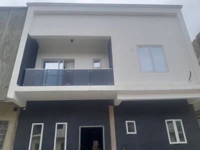 Beautiful 3 Bedroom Duplex with Solar Power - Off-plan, Opposite Charterhouse, Akaj Lekki, Ogombo, Ajah, Lagos, Terraced Duplex for Sale
