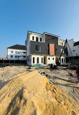 Exclusive 4 Bedroom Semi Detached Duplex with a Room Bq, Gbagada, Lagos, Semi-detached Duplex for Sale