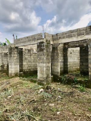 an Uncompleted 3 Bedroom Bungalow with 3 Units of Self Contain, Umuikume Town Hall, Omagwa, Port Harcourt, Rivers, Semi-detached Bungalow for Sale