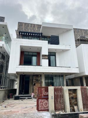 Luxurious 5 Bedroom Fully Detached Duplex with Bq and Pool, Comes with Pool and Open Terrace, Chevron, Lekki, Lagos, Detached Duplex for Sale